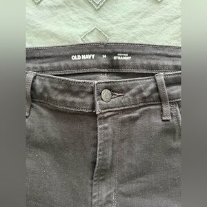 Old Navy black High-Rise Straight women’s Jeans